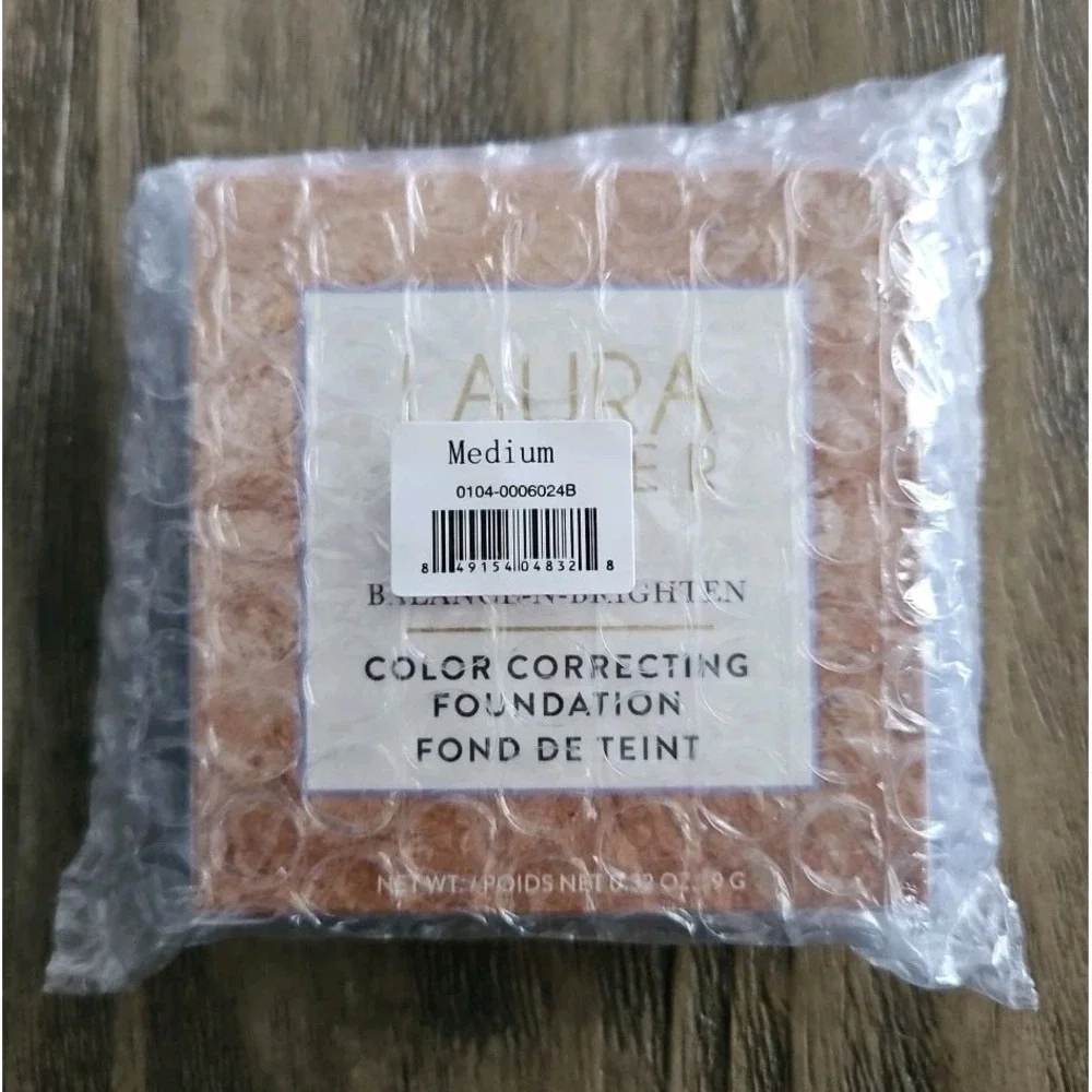 NEW - Laura Geller Baked Balance-N-Brighten Color Correcting Foundation Medium
